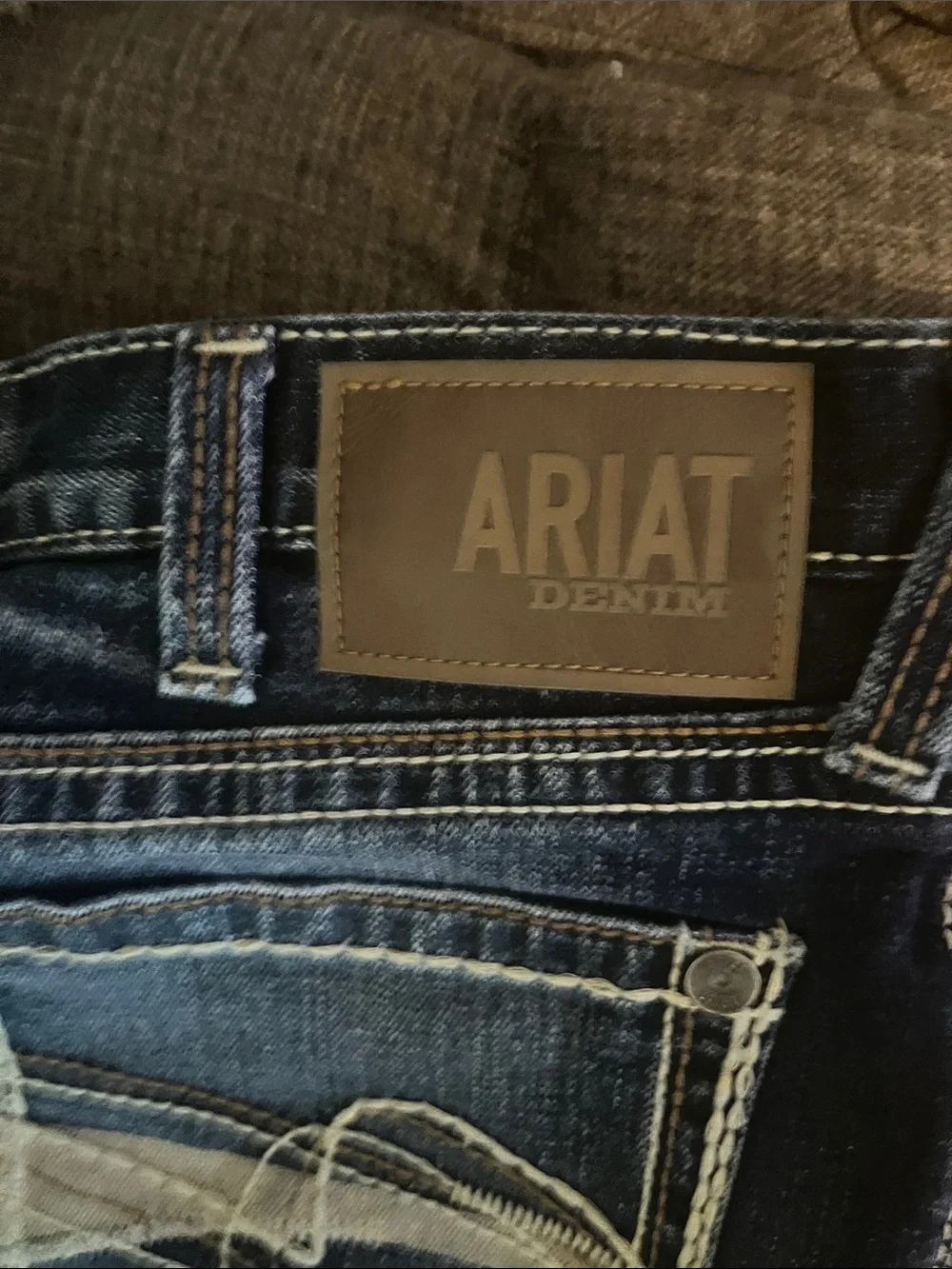 Ariat Men's Dark Blue Flare Jeans 38/36